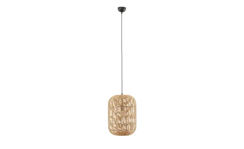 Trio Pendelleuchte, 1-flammig, Sisal braun `groß ´, Perspektive