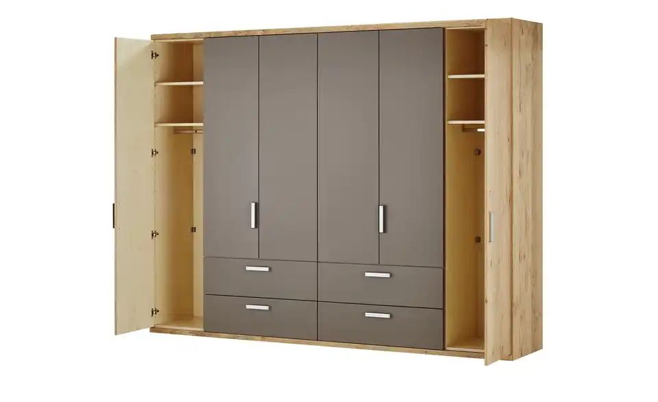 Kleiderschrank TRENTO 234 cm hoch - toller Stauraum