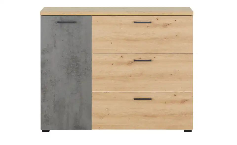 Kommode CORRIS - Holz / Kunststoff