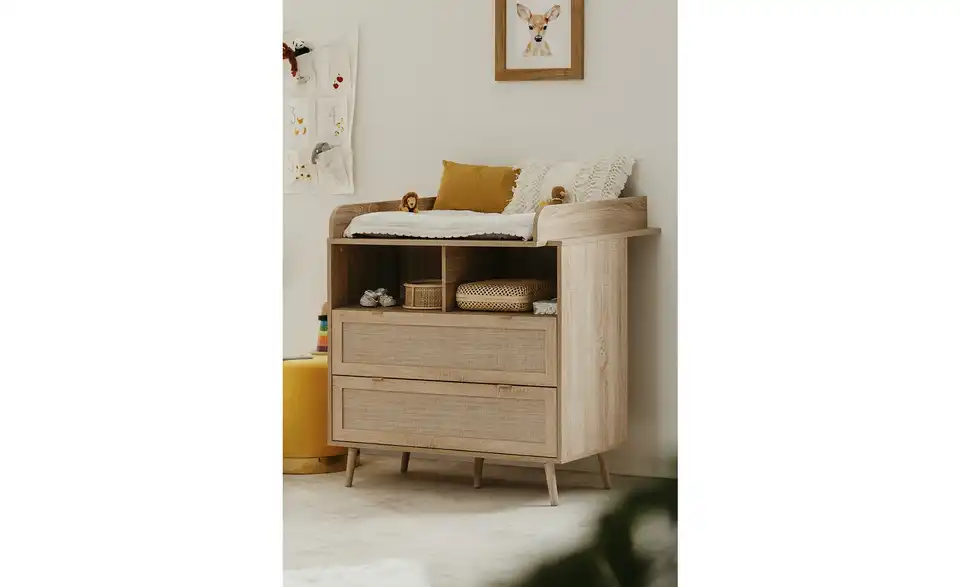 Wickelkommode Rafia, in Wohnsituation