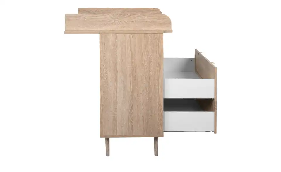 Wickelkommode Rafia, geöffnet