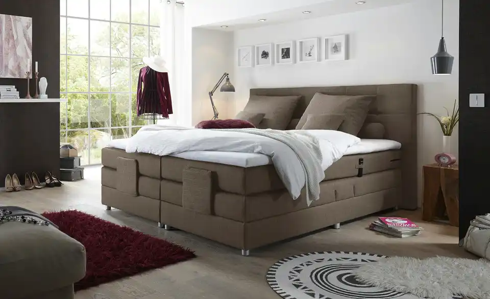 uno Motor-Boxspringbett Manolo, in Wohnsituation