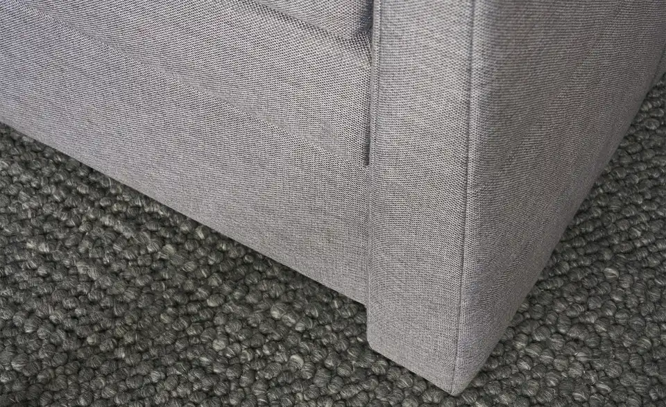 Boxspringbett Baron mit Bettkasten und Topper, Detailansicht