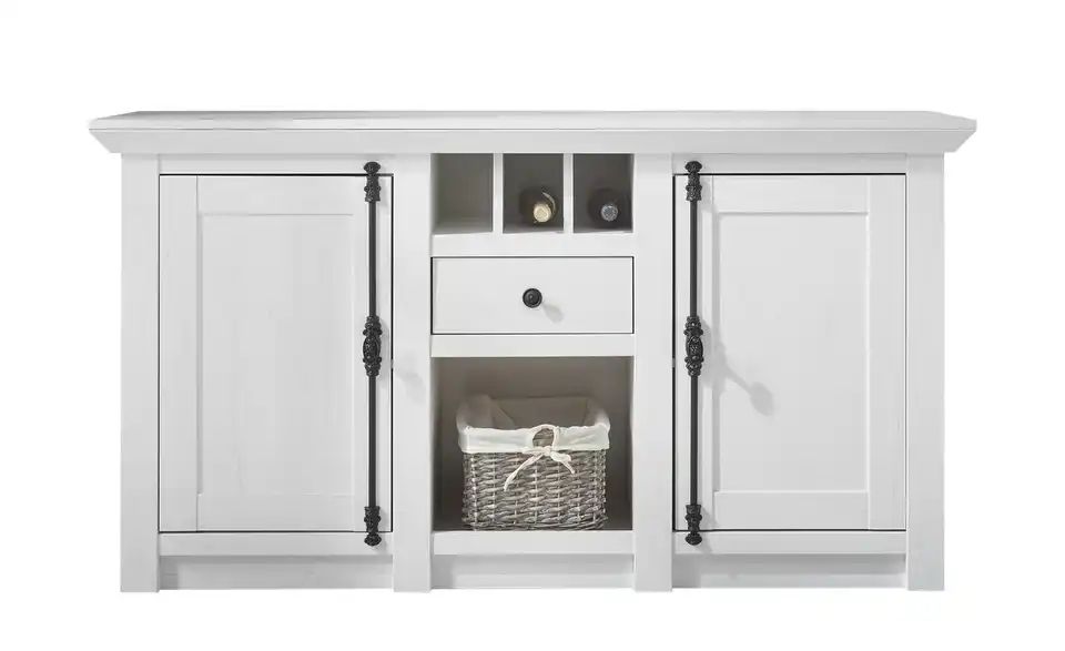 Sideboard ATINA - Holz / Metall