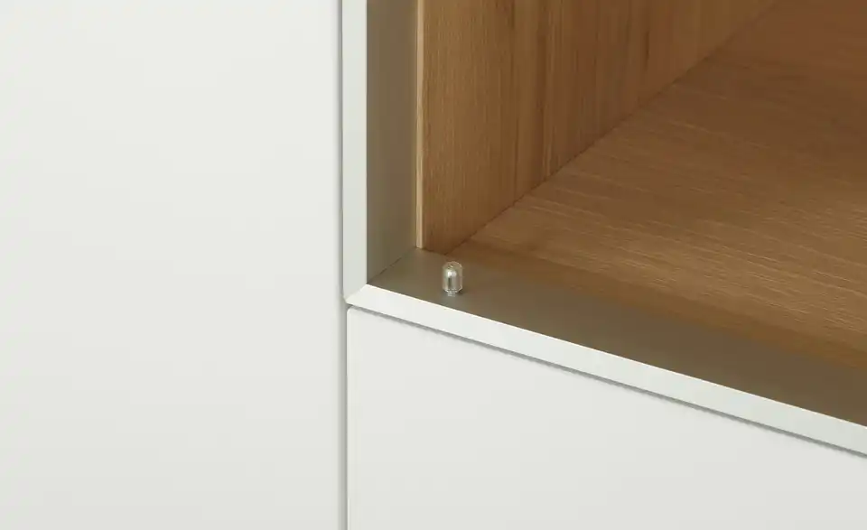 Wohnwert Vitrine Media Design, Detailansicht