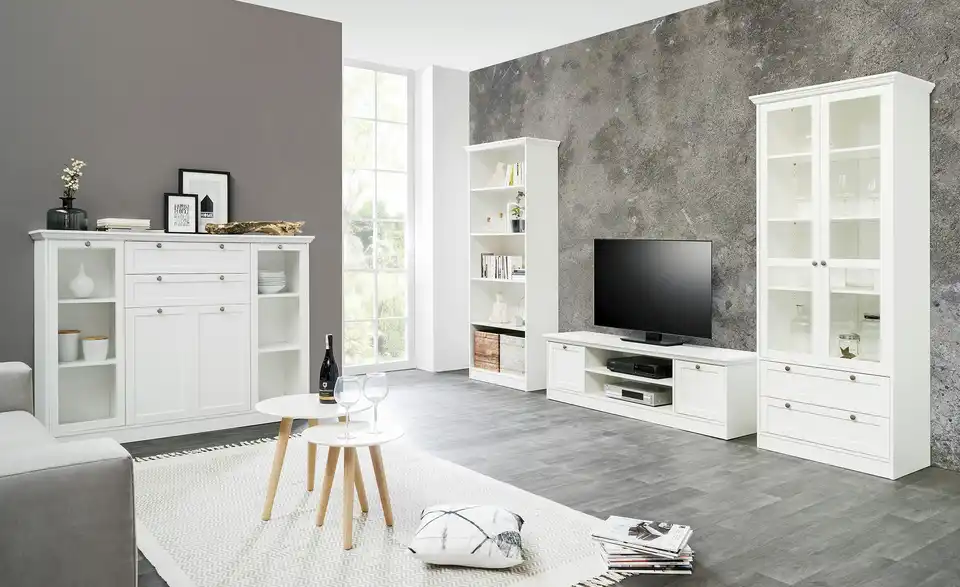 Vitrine Laurito, in Wohnsituation