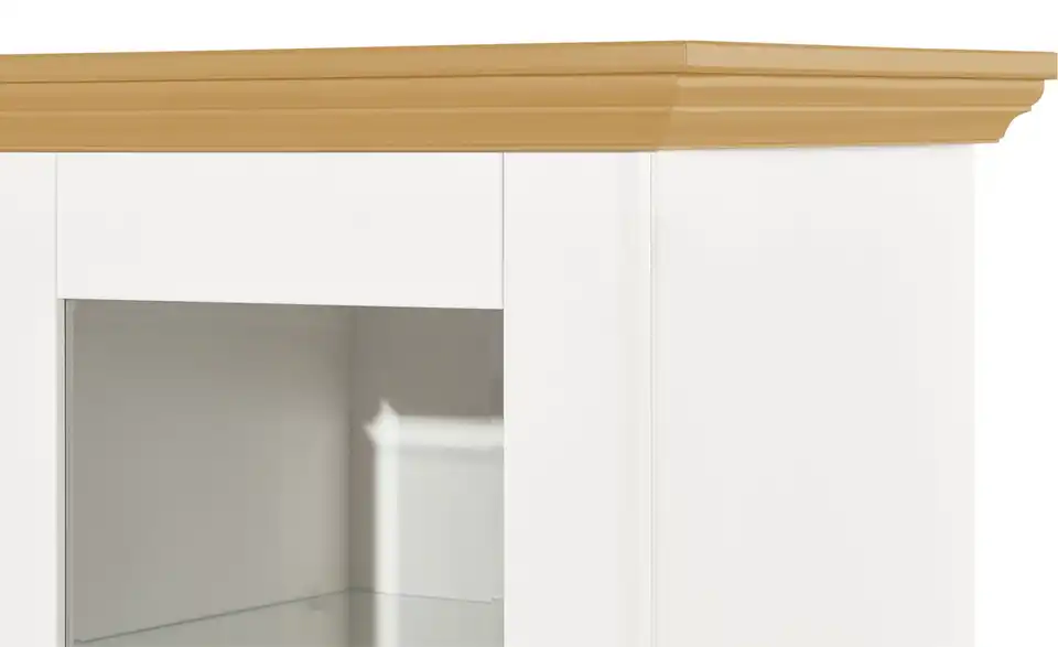 maison bleue Vitrinenaufsatz Florian für Sideboard, Detailansicht