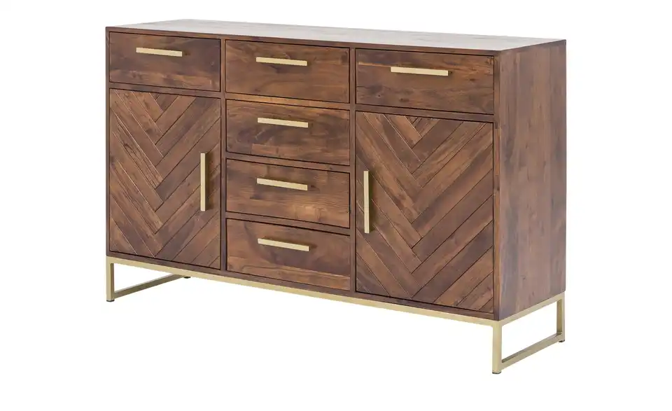 Sideboard Calatria aus Massivholz, Perspektive