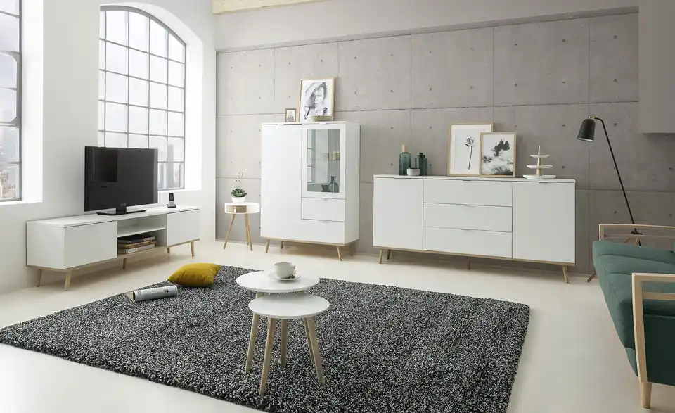 TV-Lowboard Gallese, in Wohnsituation