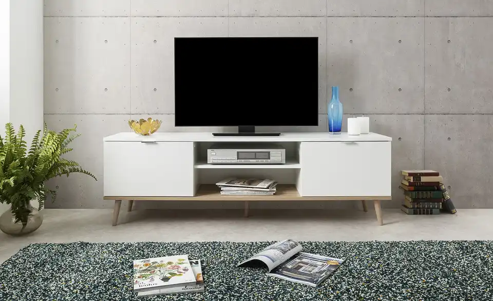 TV-Lowboard Gallese, in Wohnsituation