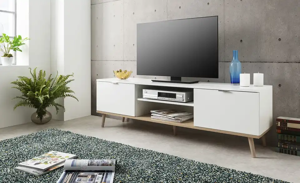 TV-Lowboard Gallese, in Wohnsituation
