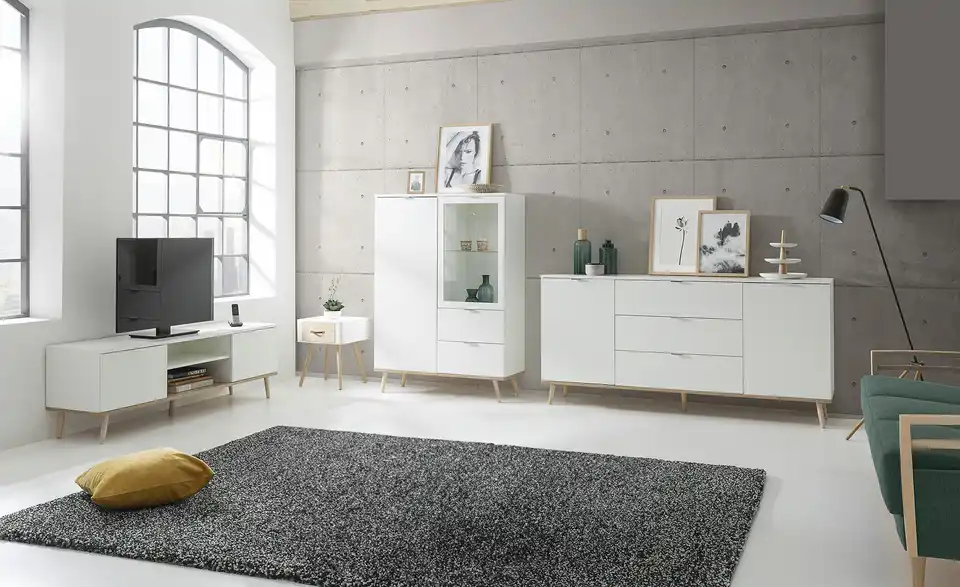 TV-Lowboard Gallese, in Wohnsituation
