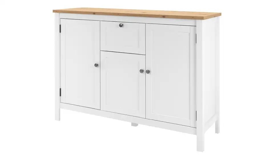 Sideboard MAZZANO Weiß / Asteiche