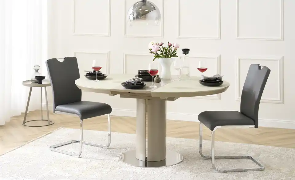 uno Säulentisch Dante ausziehbar, Perspektive