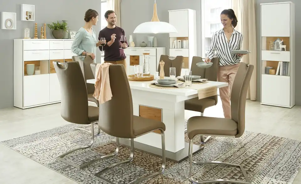 uno Freischwinger Vota mit Griff, in Wohnsituation