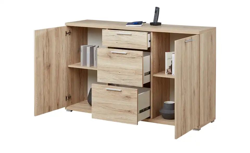 Kommode BOULT - Eiche-Sanremo-Nachbildung