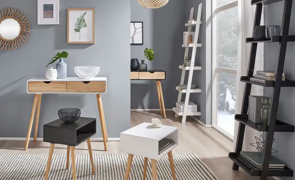 Leiterregal Tresa, in Wohnsituation