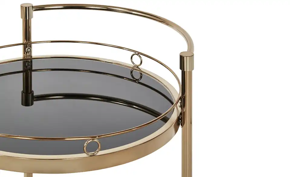 Servierwagen Oro goldfarben, Detailansicht