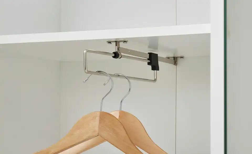 Garderobenschrank, 2-türig Bassano, Detailansicht