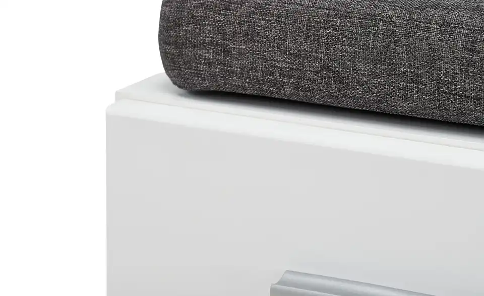 Garderobenbank Bassano, Detailansicht