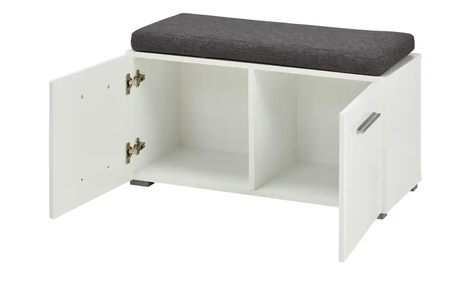 Garderobenbank Bassano, geöffnet