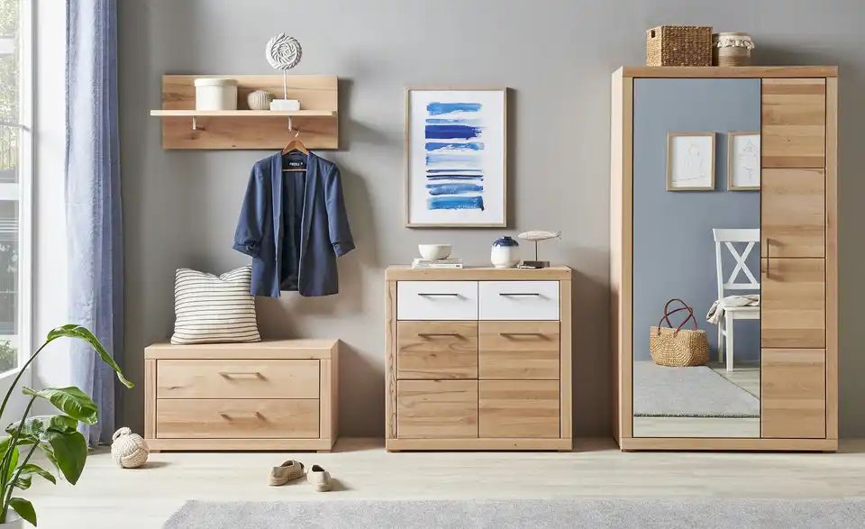 smart Garderobenschrank Oslo Kernbuche (Nachbildung