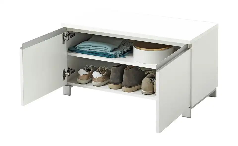 Garderobenbank Skala, geöffnet