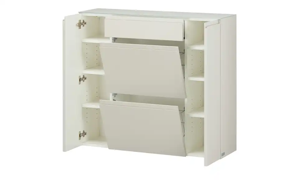 Wohnwert Hängeschuhschrank Nicolo, geöffnet