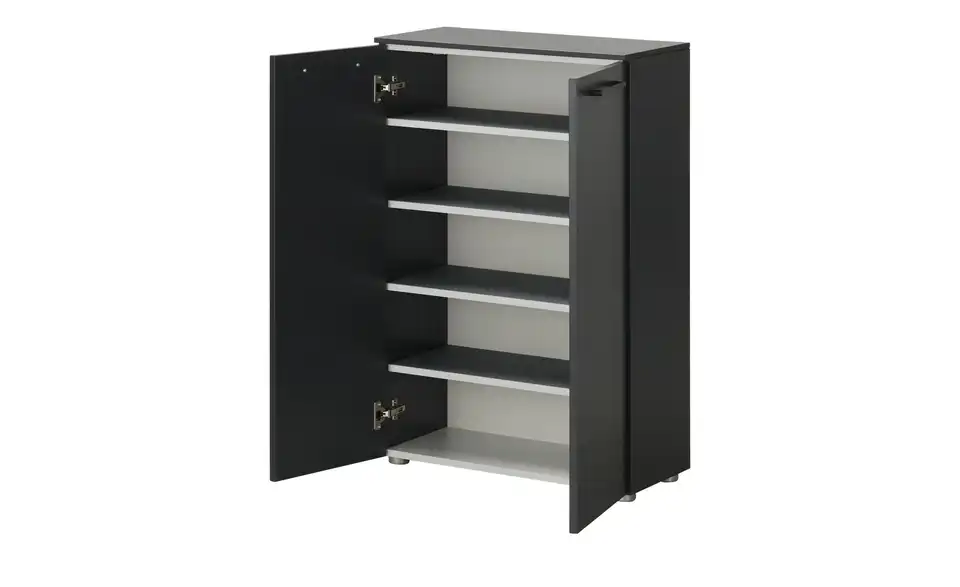 Schuhkommode Genua, geöffnet