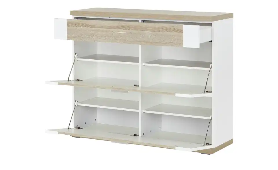 Schuhschrank Titan, geöffnet