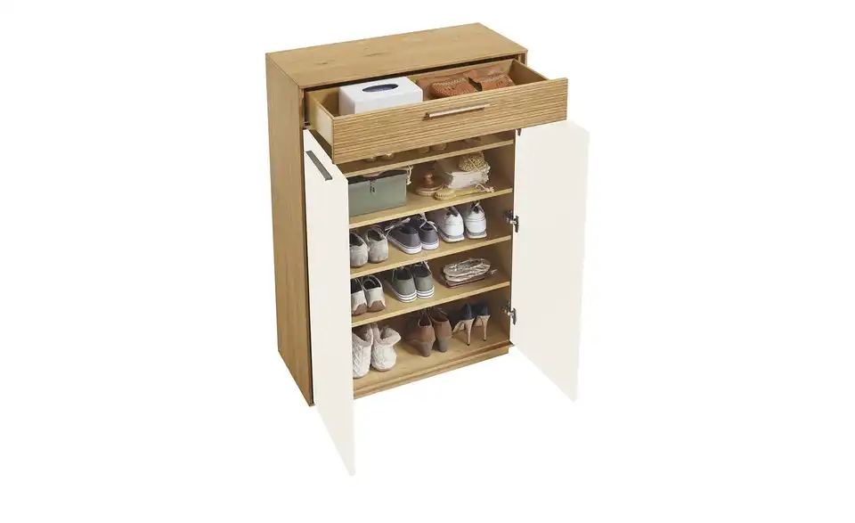 Schuhschrank Longo, geöffnet
