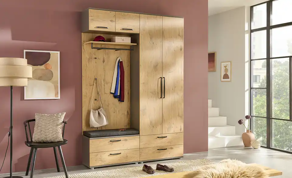 Garderobenschrank Paris, in Wohnsituation