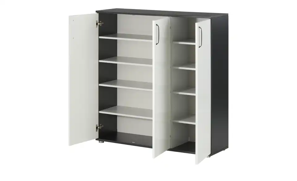 Schuhkommode Paris, geöffnet