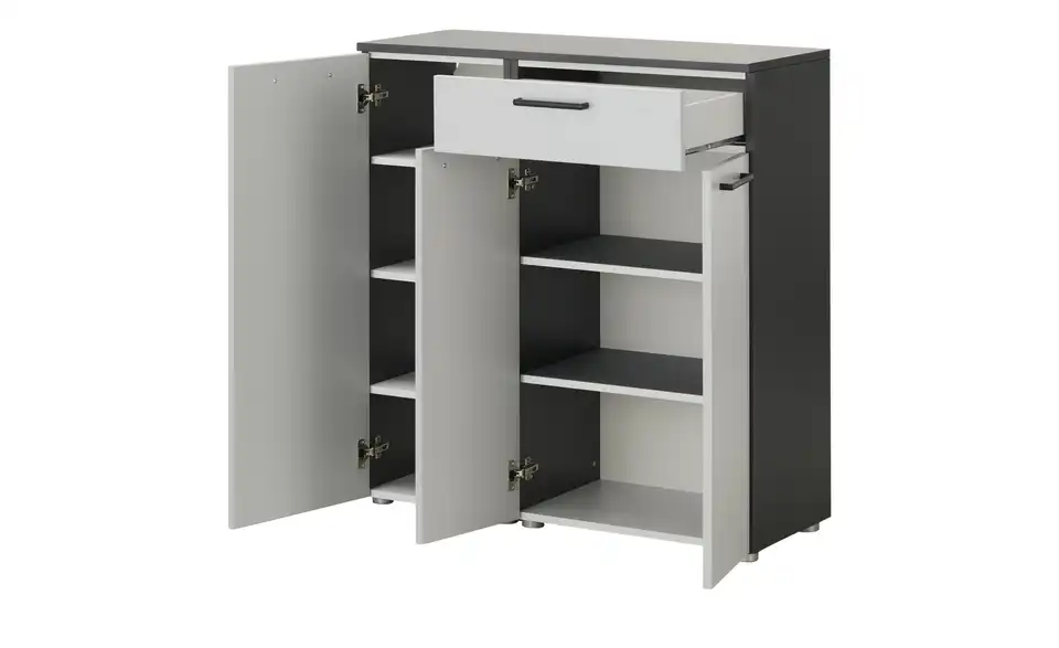 Schuhkommode Odessa, geöffnet