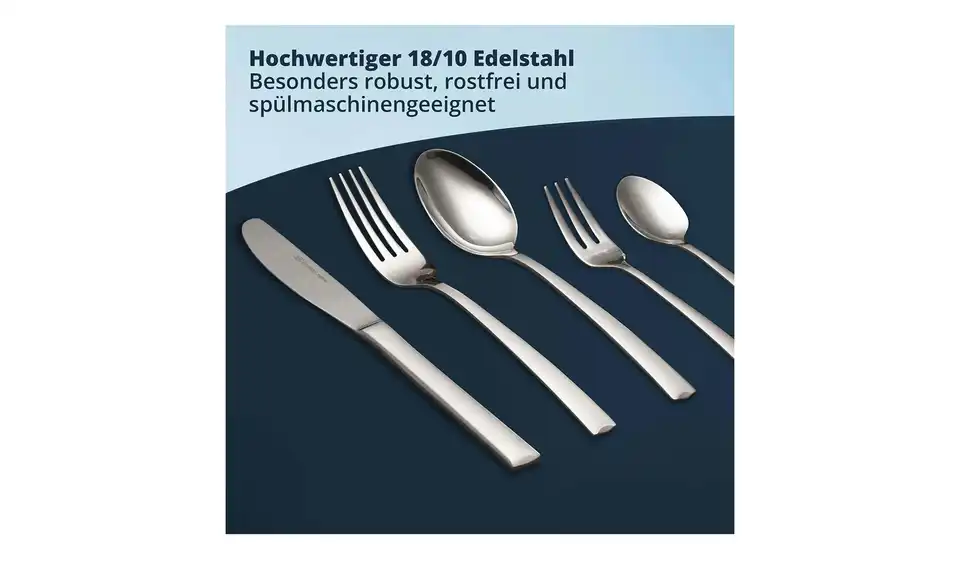 KHG Besteckset, 30-teilig "740", Bild mit Text