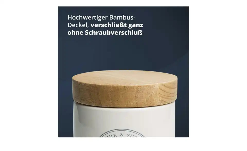 KHG Aufbewahrungsdose Zwiebeln, Bild mit Text