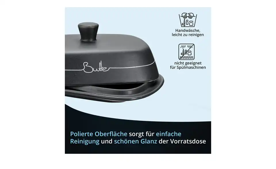 KHG Butterdose, Bild mit Text