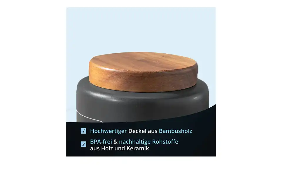 KHG Aufbewahrungsdose Mehl, Bild mit Text