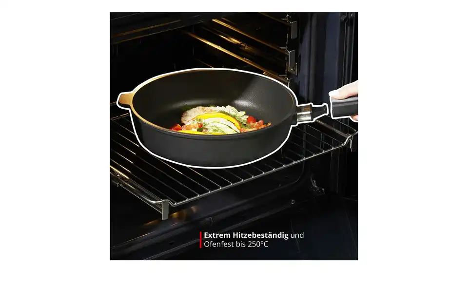 Meisterkoch Bratpfanne 20 cm GENIUS, Bild mit Text