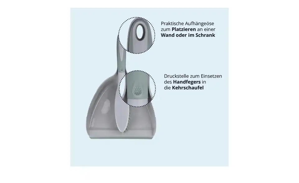 KHG Kehrgarnitur 2-teilig, Bild mit Text