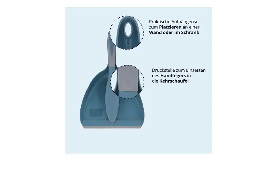 KHG Kehrgarnitur 2-teilig, Bild mit Text