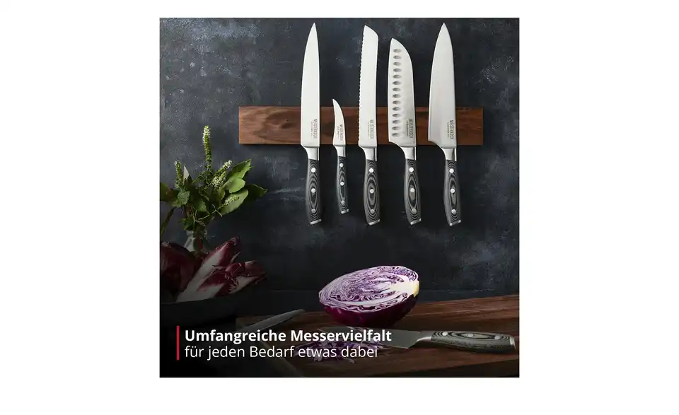 Meisterkoch Santokumesser 17,5 cm PRIMUS, Bild mit Text