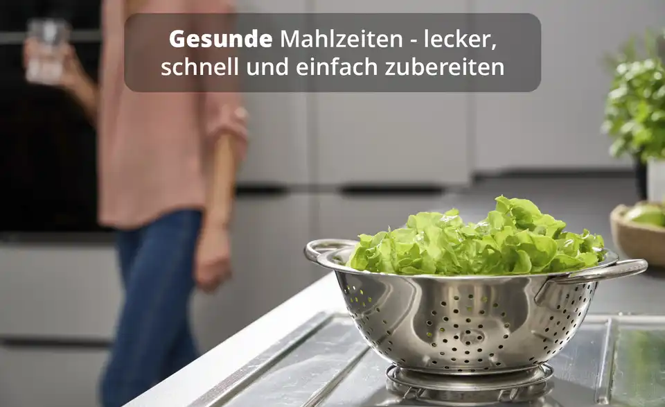 for friends Seiher 28 cm, Bild mit Text