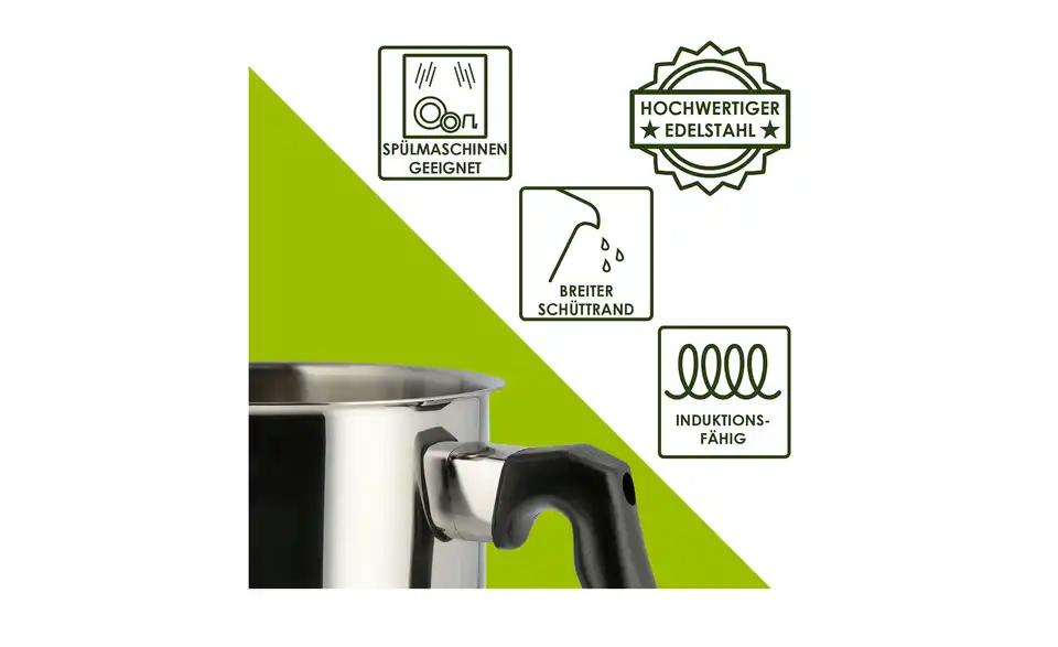 levelone Milchtopf 14 cm Classic, Bild mit Text