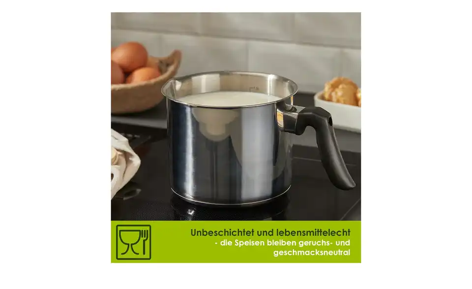 levelone Milchtopf 14 cm Classic, Bild mit Text
