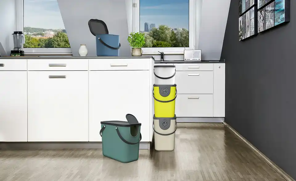 Rotho Müllsystem Albula, in Wohnsituation