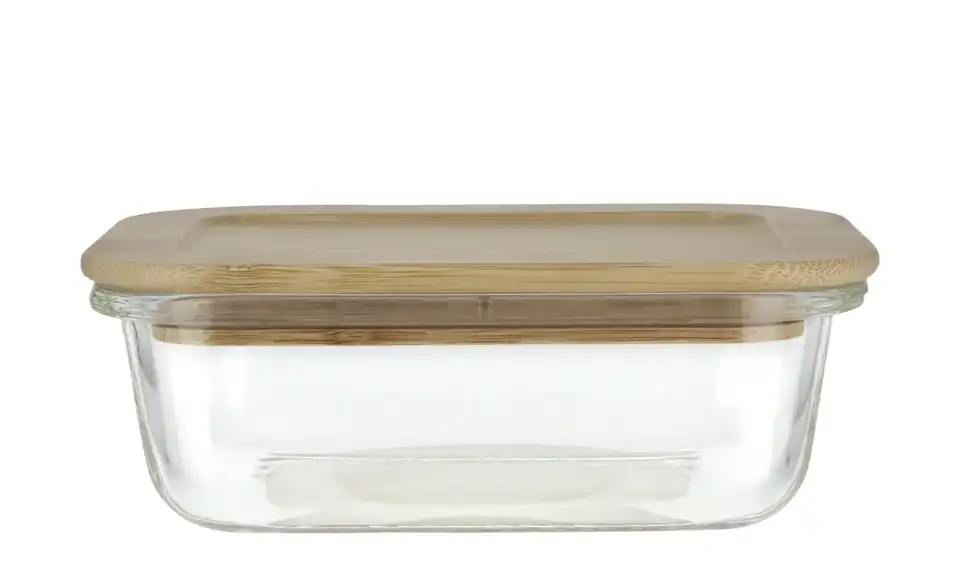 KHG Aufbewahrungsdose 370 ml rechteckig, Frontansicht