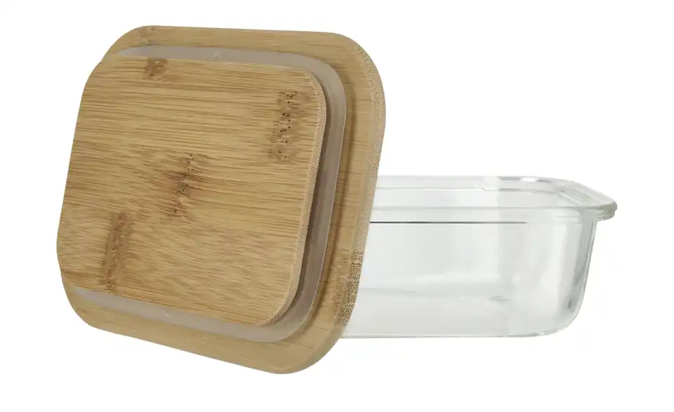 KHG Aufbewahrungsdose 370 ml rechteckig, geöffnet