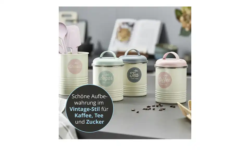 for friends Aufbewahrungsdose Sweet Home, Bild mit Text