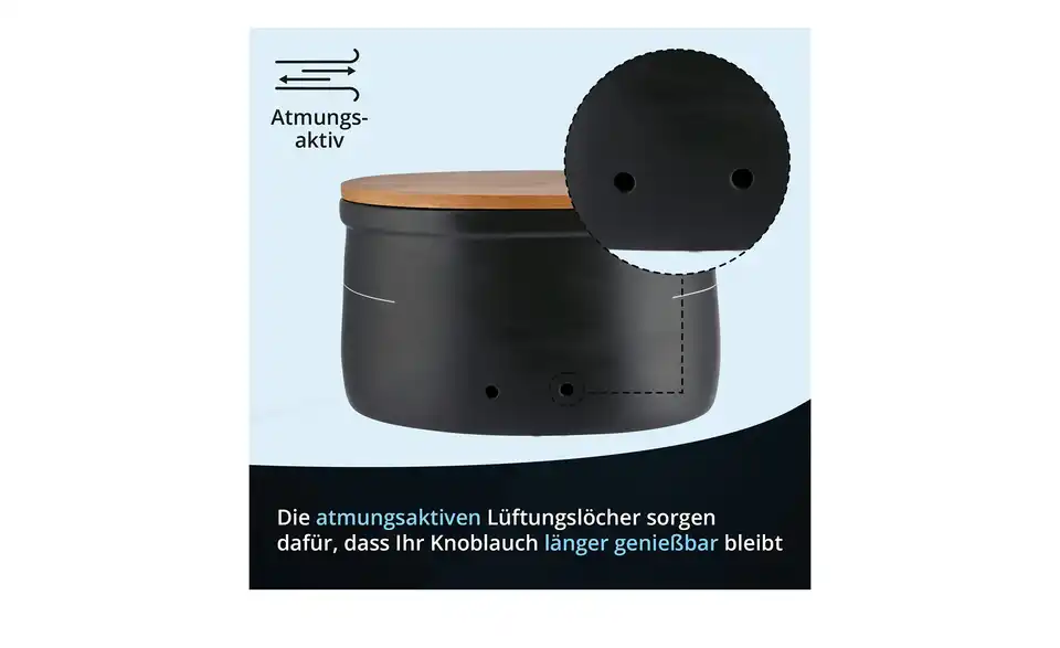 KHG Aufbewahrungsdose Brot, Bild mit Text